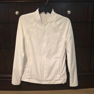 Lululemon White Run Jacket